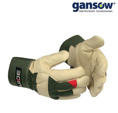 GUIDE 195 robuste Handschuh aus Rindnarbenleder