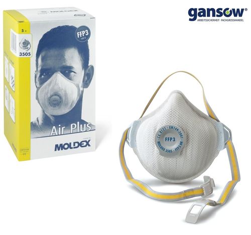 3505 MOLDEX Einwegschutzmaske FFP3 Maske
